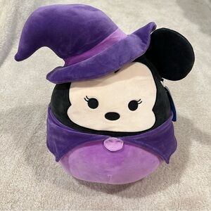 NWT squishmallow halloween disney minnie mouse witch 12 inch